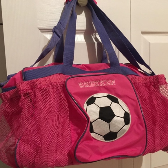 Lilian Vernon Girls Soccer Bag - Picture 1 of 8